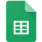 Google Sheets app icon
